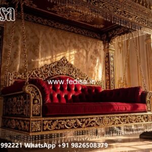 Luxury Swing Design with Decorative Hanging Rope Style No-11890