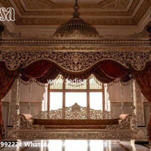 Classic Swing Design with Artistic Wooden Detailing No-11912