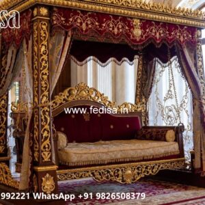 Classic Swing Design with Artistic Wooden Carvings No-11989