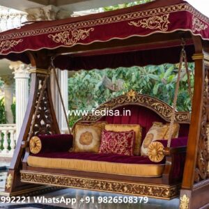 Traditional Royal Swing Design for Indian Home Interiors No-12025