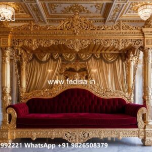 Wood Carving Swing Design Ideas for Royal Home Interiors No-12122