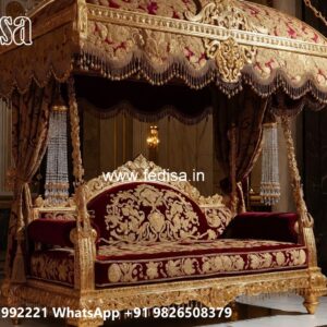 Premium Wood Carving Swing Design for Luxury Hall Decor No-12146