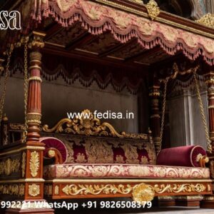 Luxury Wooden Swing Design Ideas for Elegant Home Interiors No-12151