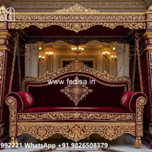 Stylish Wooden Swing Design for Modern Home Spaces No-12158