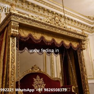 Elegant Wooden Swing Design for Luxury Drawing Rooms No-12213