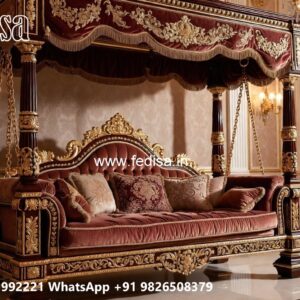 Stylish Wooden Swing Design with Premium Wood Texture No-12222
