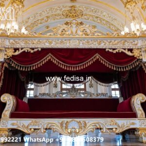 Royal Wooden Swing Design for Palace Style Interiors No-12230