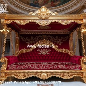 Luxury Swing Design with Artistic Wooden Patterns No-12287