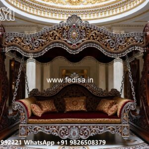 Wooden Royal Swing Design with Artistic Traditional Touch No-8866