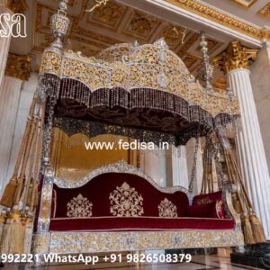 Royal Wood Carving Swing Design for Luxury Interior Styling No-8930
