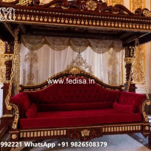 Wood Carving Swing Design with Premium Heritage Craftsmanship No-8975