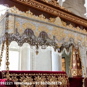 Luxury Wood Carving Swing Design for Spacious Family Rooms No-8983