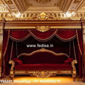 Premium Wood Carving Swing Design for Luxury Hall Decor No-8996