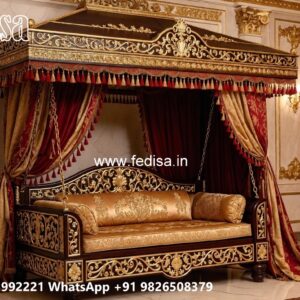 Premium Wooden Swing Design for Balcony and Garden No-9005