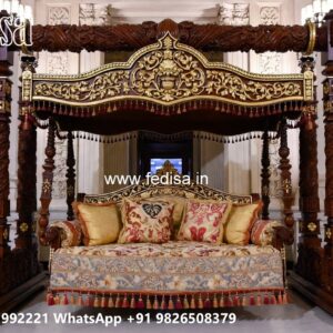 Beautiful Wooden Swing Design for Indoor Relaxing Space No-9013