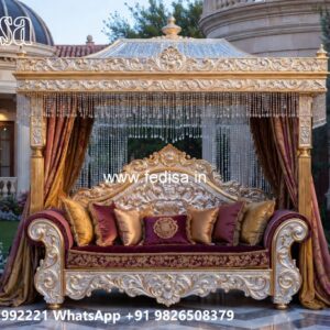 Wooden Swing Design with Elegant Hanging Chain Style No-9021