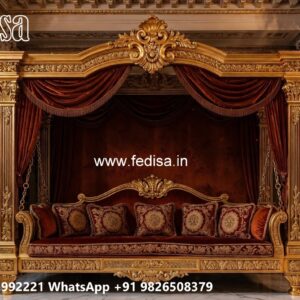 Wooden Swing Design for Peaceful Relaxation Corner No-9030