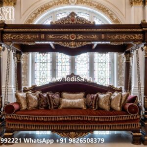 Premium Wooden Swing Design for Modern Villa Decor No-9051