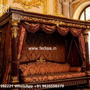 Wooden Swing Design for Comfortable Indoor Seating No-9079