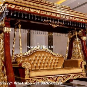 Wooden Swing Design for Luxury Apartment Interiors No-9082