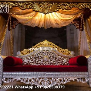Luxury Swing Design with Decorative Brass Detailing No-9197