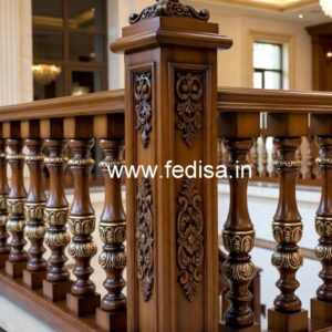 Modern Brass and Wood Staircase Ideas No-0051