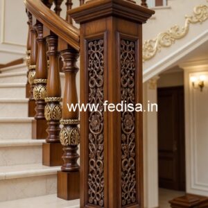 Premium Brass Wood Balcony Inspiration No-0060