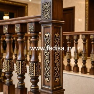 Decorative Brass Wood Balcony Decor Inspiration No-0120