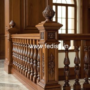 Decorative Brass Wood Staircase Decor Collection No-0125