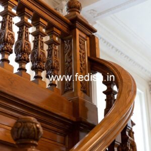 Modern Brass Wood Fence Design Inspiration No-0139