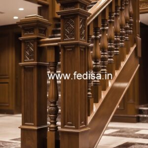 Stylish Brass Wood Fence with Rich Look No-0147