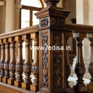 Luxury Brass Wood Balcony Decor Trends 2026 No-0197