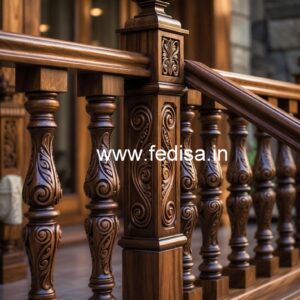 Modern Brass Wood Staircase Design Trends 2026 No-0248