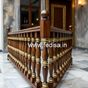 Decorative Brass Wood Staircase Inspiration 2026 No-0282