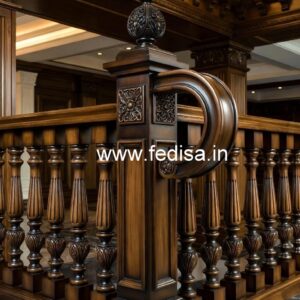Brass Wood Railing Design Trends 2027 No-0339