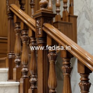 Modern Brass Wood Banister Collection No-0345