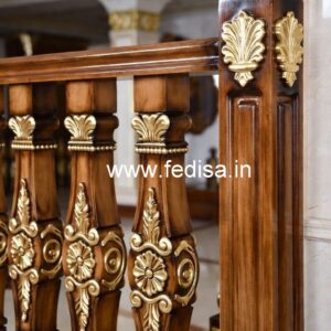 Premium Brass Wood Balcony Inspiration No-0360