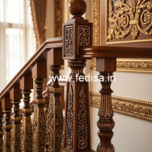 Decorative Brass Wood Interior Decor No-0366