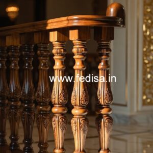 Decorative Brass Wood Staircase Decor Collection No-0425