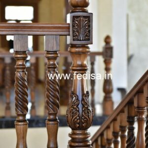 Stylish Brass Wood Balcony Decor Trends No-0567