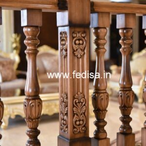 Premium Brass Wood Handrail Inspiration for Homes No-0575