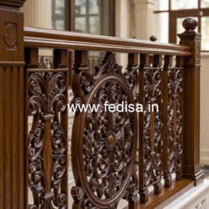 Luxury Brass Wood Fence with Contemporary Look No-0577