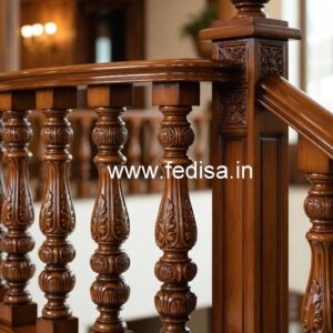 Decorative Brass Wood Staircase Inspiration 2027 No-0582