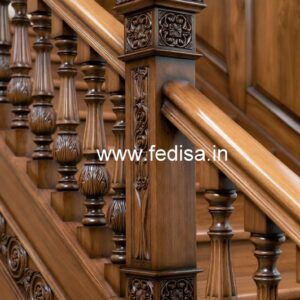 Modern Brass Wood Banister Collection No-0645
