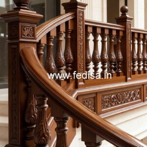 Decorative Brass Wood Balcony Decor Inspiration No-0720