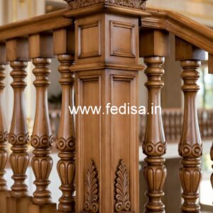 Decorative Brass Wood Fence Design Inspiration No-0894