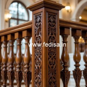 Modern Brass and Wood Staircase Ideas No-0951