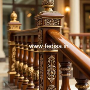 Premium Brass Wood Balcony Inspiration No-0960