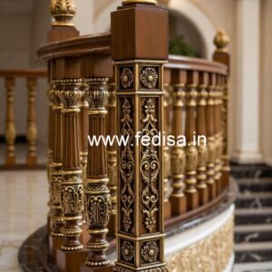 Stylish Brass Wood Fence Trends No-0977