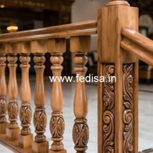 Decorative Brass Wood Staircase Decor Collection No-1025